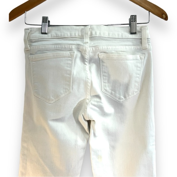 J CREW white skinny TOOTHPICK jeans size 25 - Picture 6 of 8